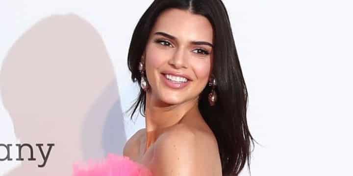 Kendall Jenner Ultra Cannon In Her Tulle Mini Dress